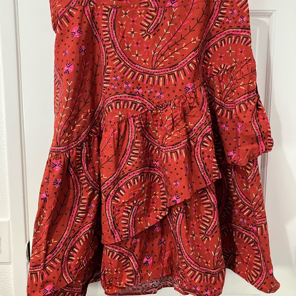 Ava & Viv Terracotta Skirt, 1x